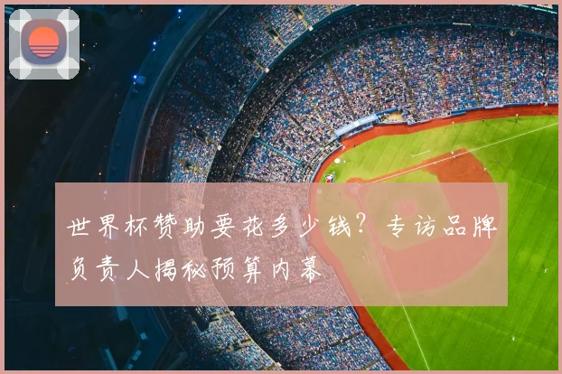 世界杯赞助要花多少钱？专访品牌负责人揭秘预算内幕
